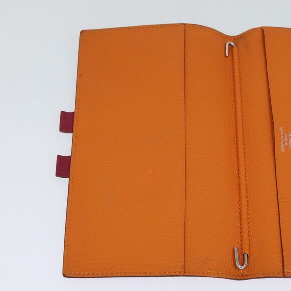 Hermès Agenda Cover Pink Leather Wallet  (Pre-Owned) - Picture 12 of 16